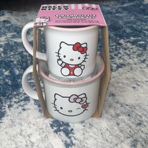 NEW Big & little 2 pc mug set